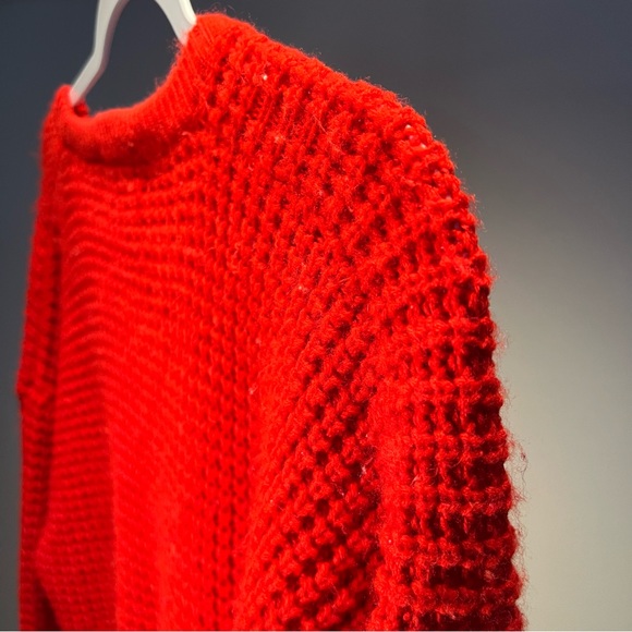 Vintage Sears red knit sweater - Picture 6 of 6